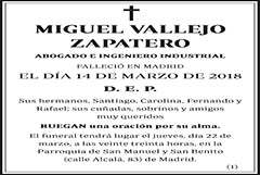 Miguel Vallejo Zapatero